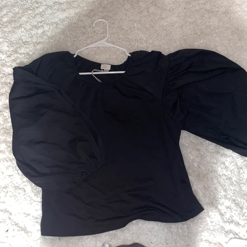 A new day black blouse